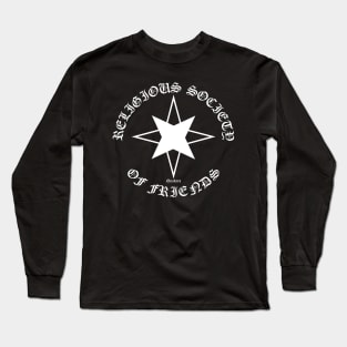 Religious Society Of Friends Quakers Symbol Gothic Long Sleeve T-Shirt